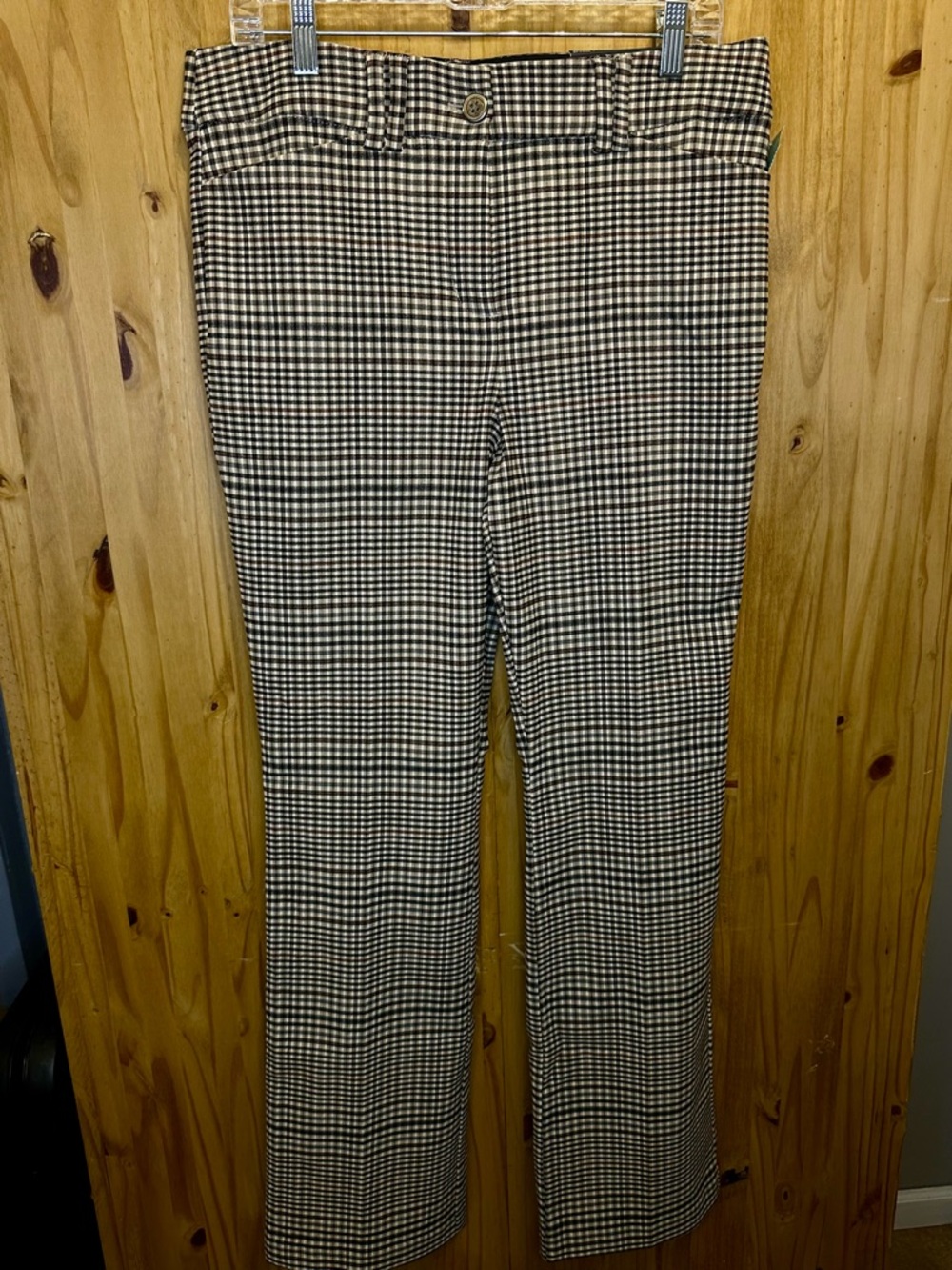 Maurices Black, Tan and Brown Gingham Trousers - Picture 1 of 4